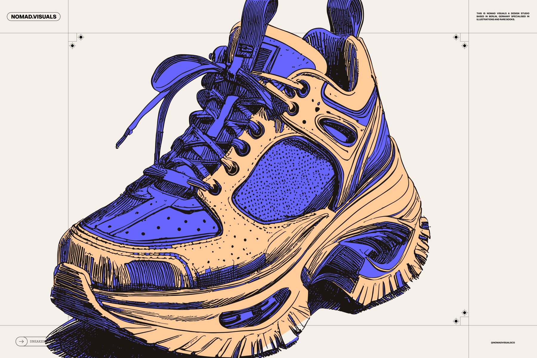 Sneakers Shoes Sketches 9