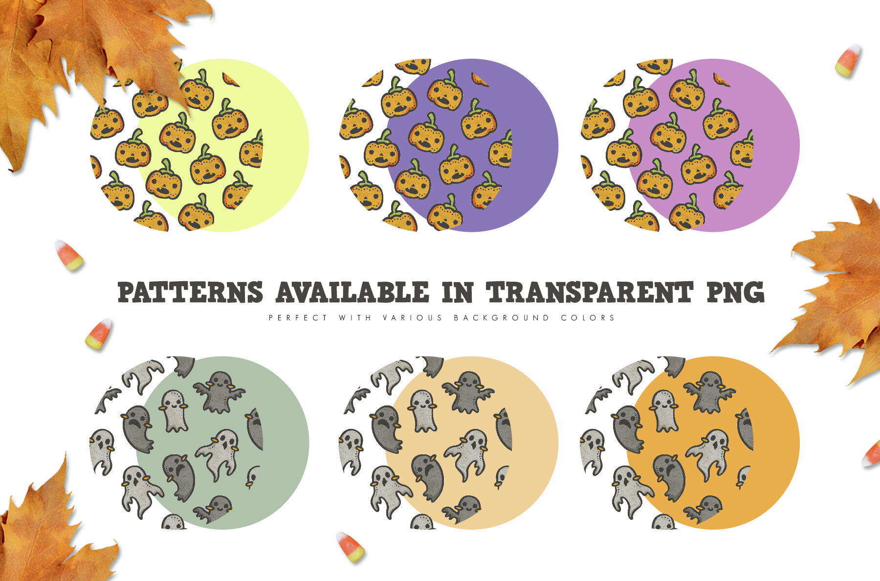 Cute Halloween Illustration Set 7