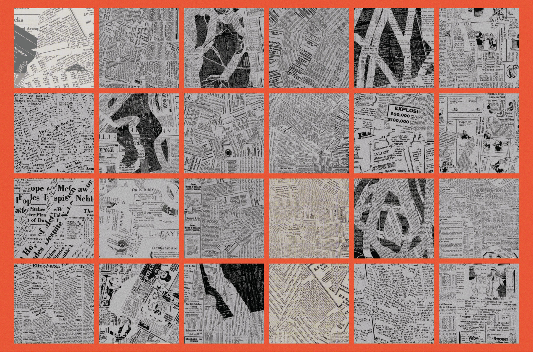 Newspaper Textures 2