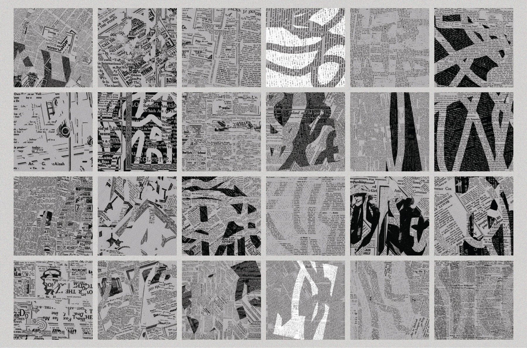 Newspaper Textures 3