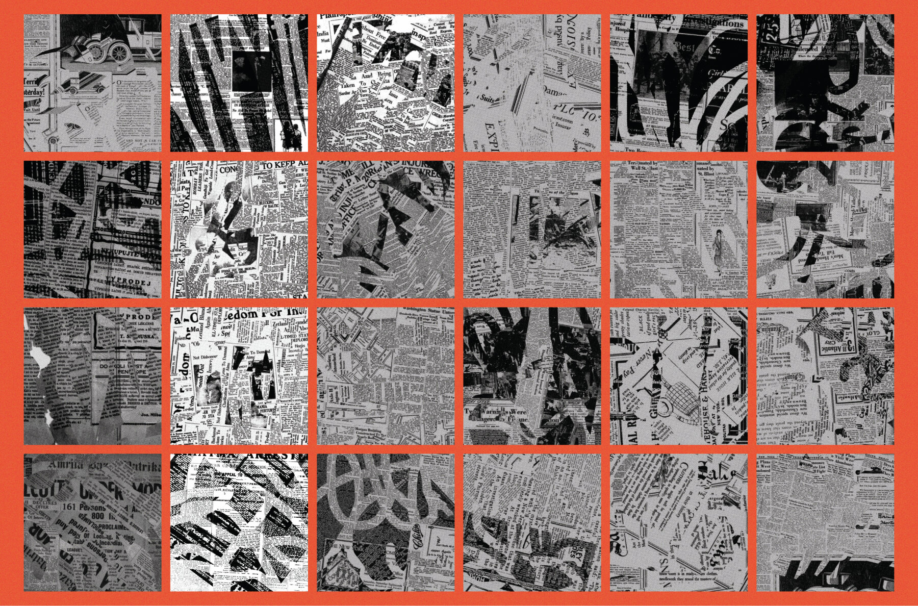 Newspaper Textures 4