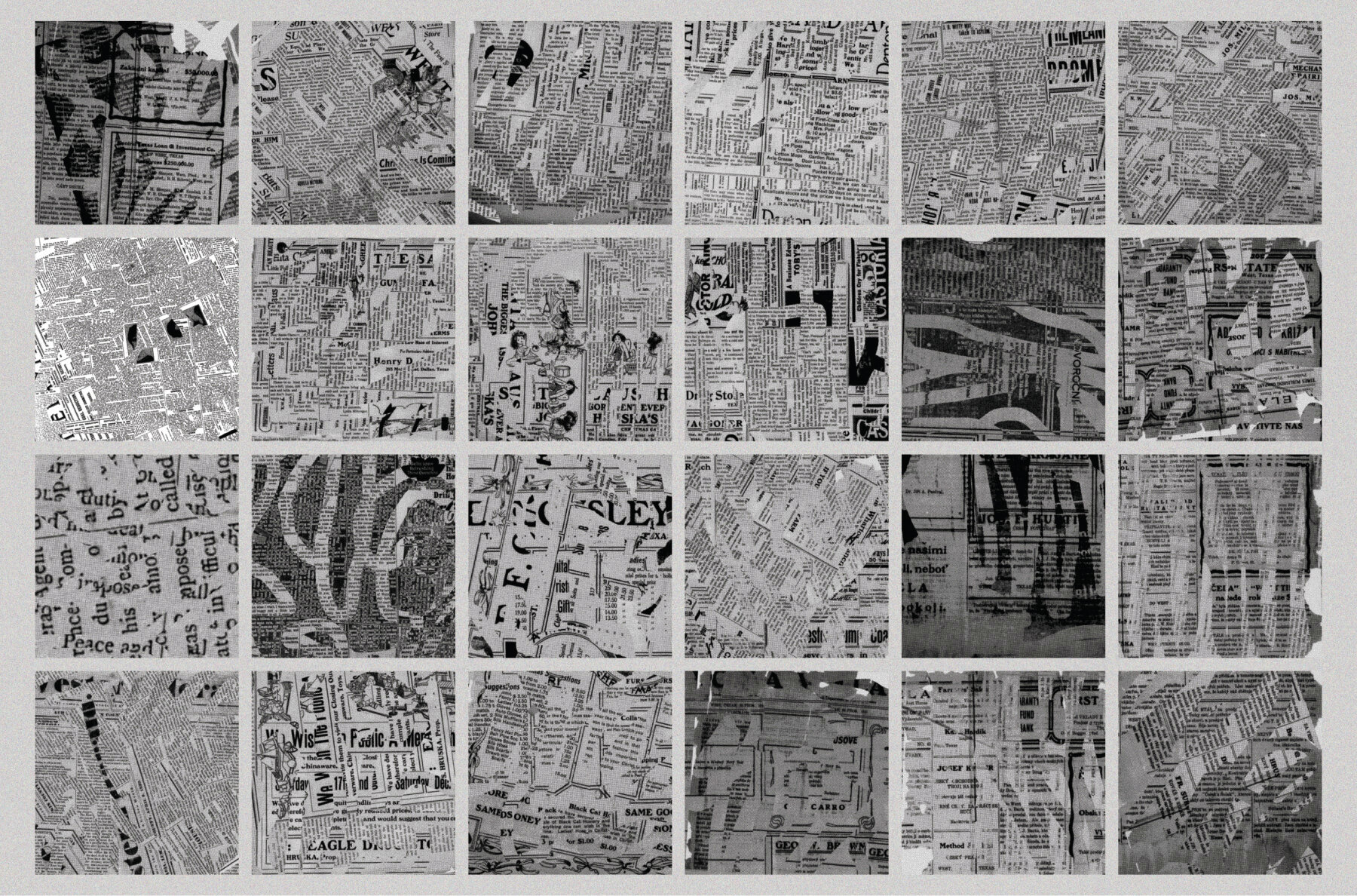 Newspaper Textures 5