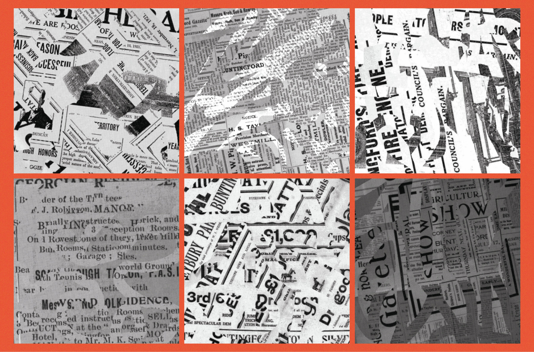 Newspaper Textures 6