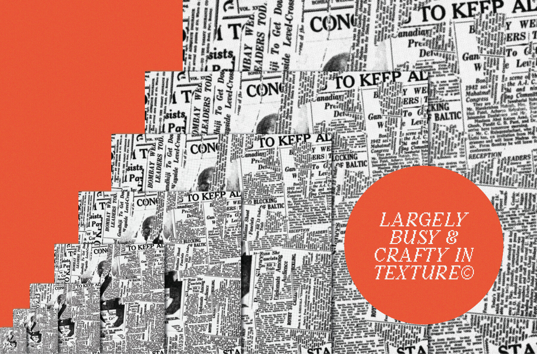 Newspaper Textures 8