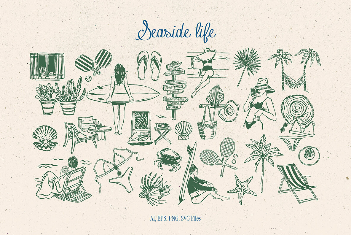 Vacation Illustrations 8