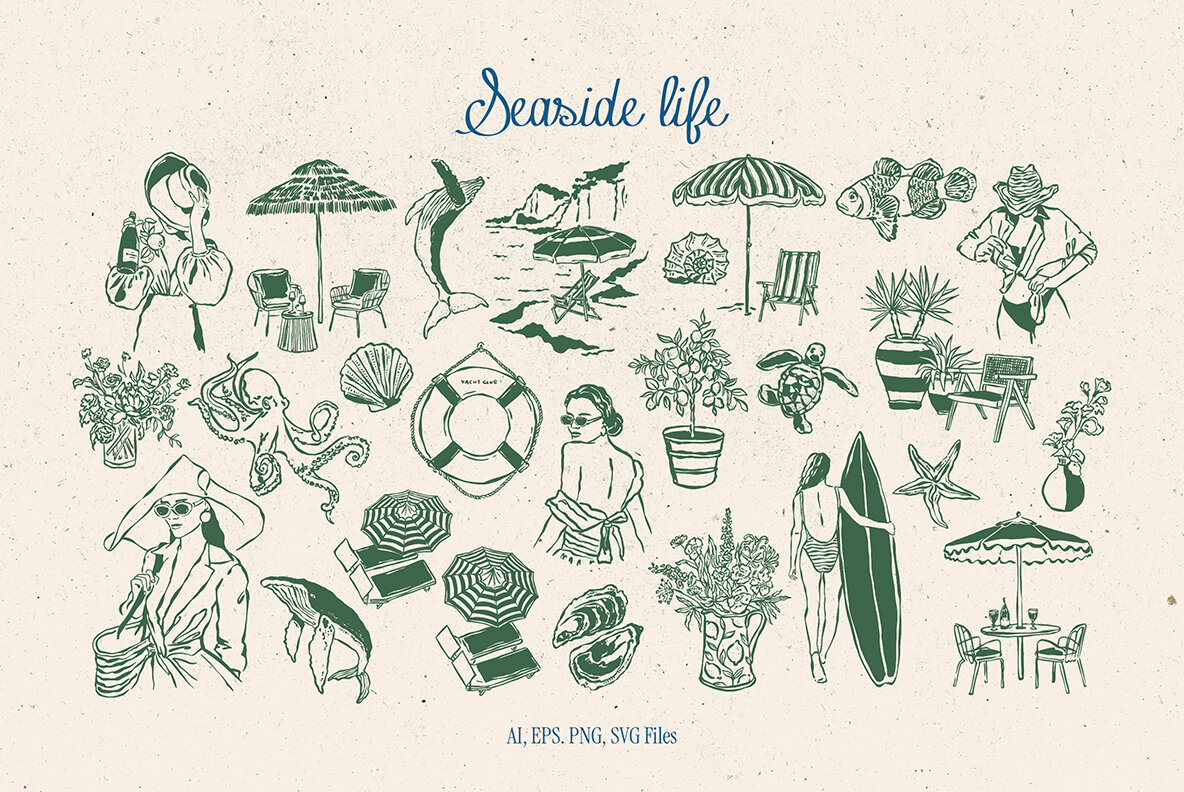 Vacation Illustrations 12