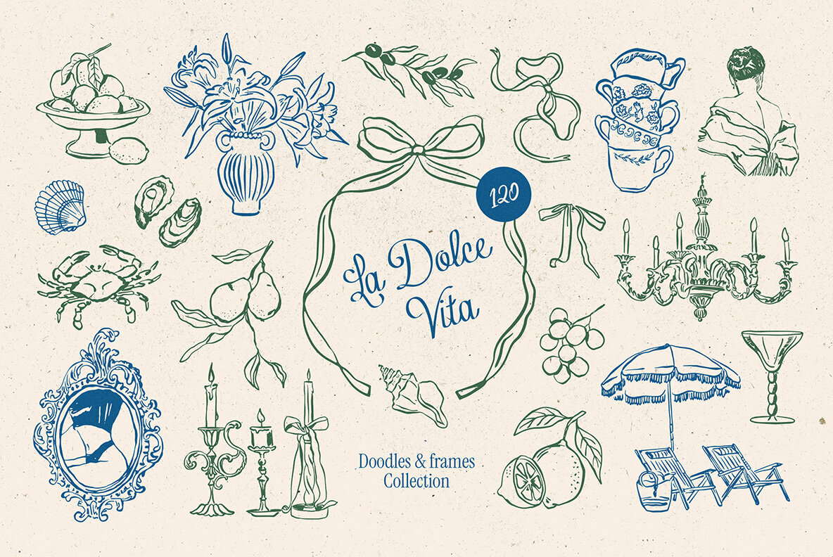 La Dolce Vita Illustrations 1