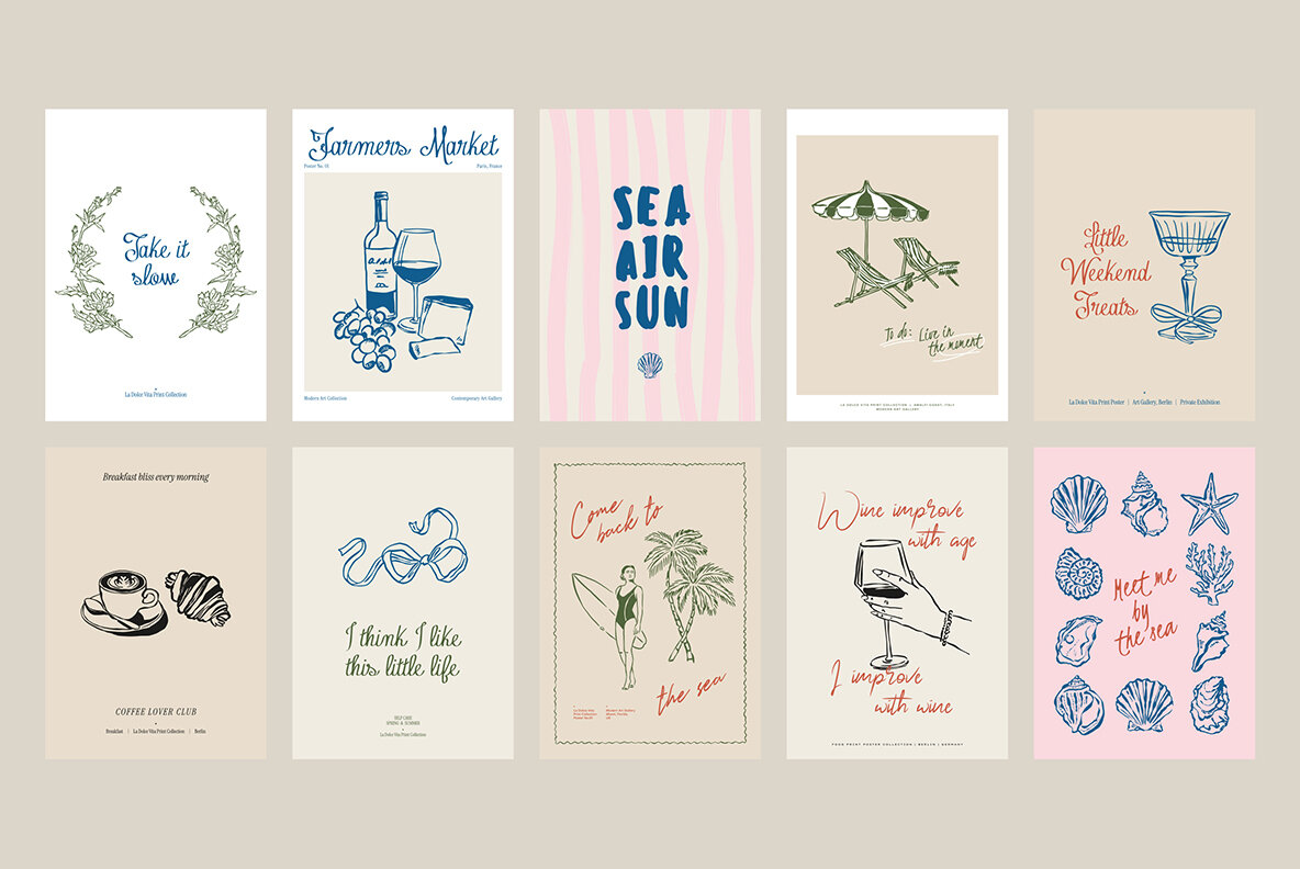 La Dolce Vita Print Posters P 2 5