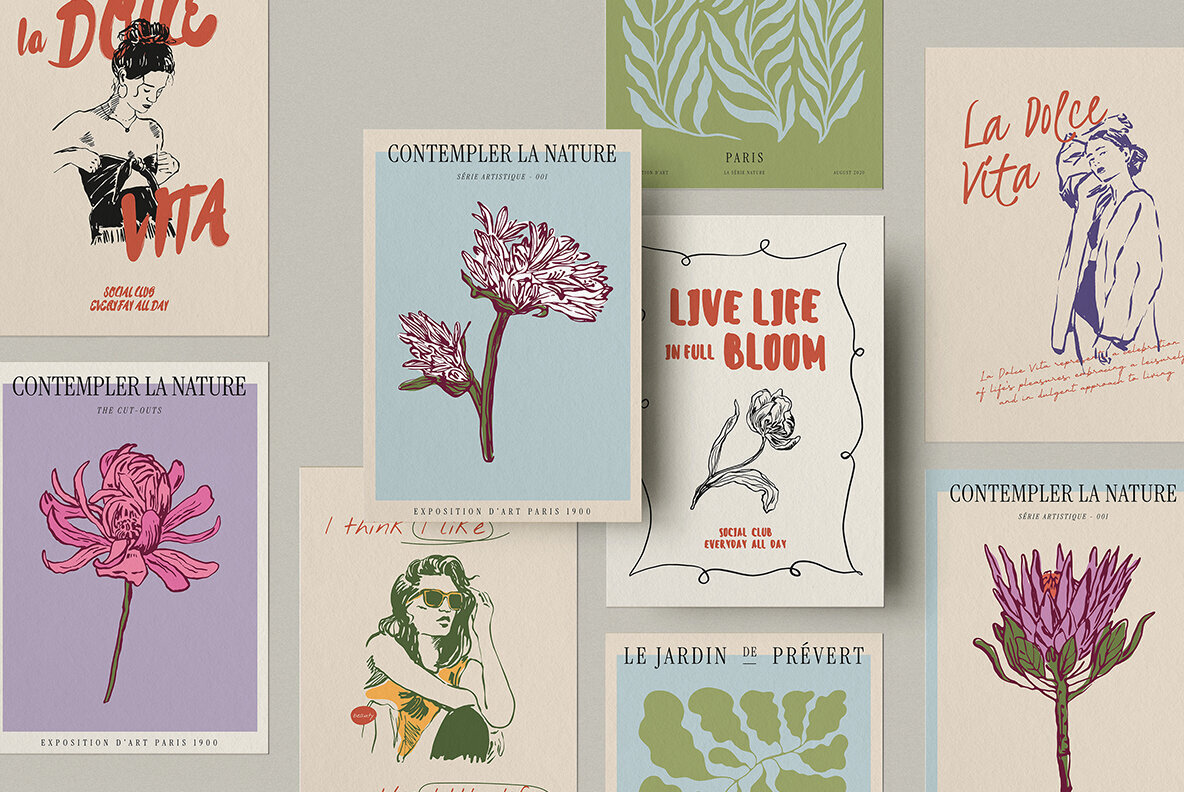 Modern Art Print Posters 1