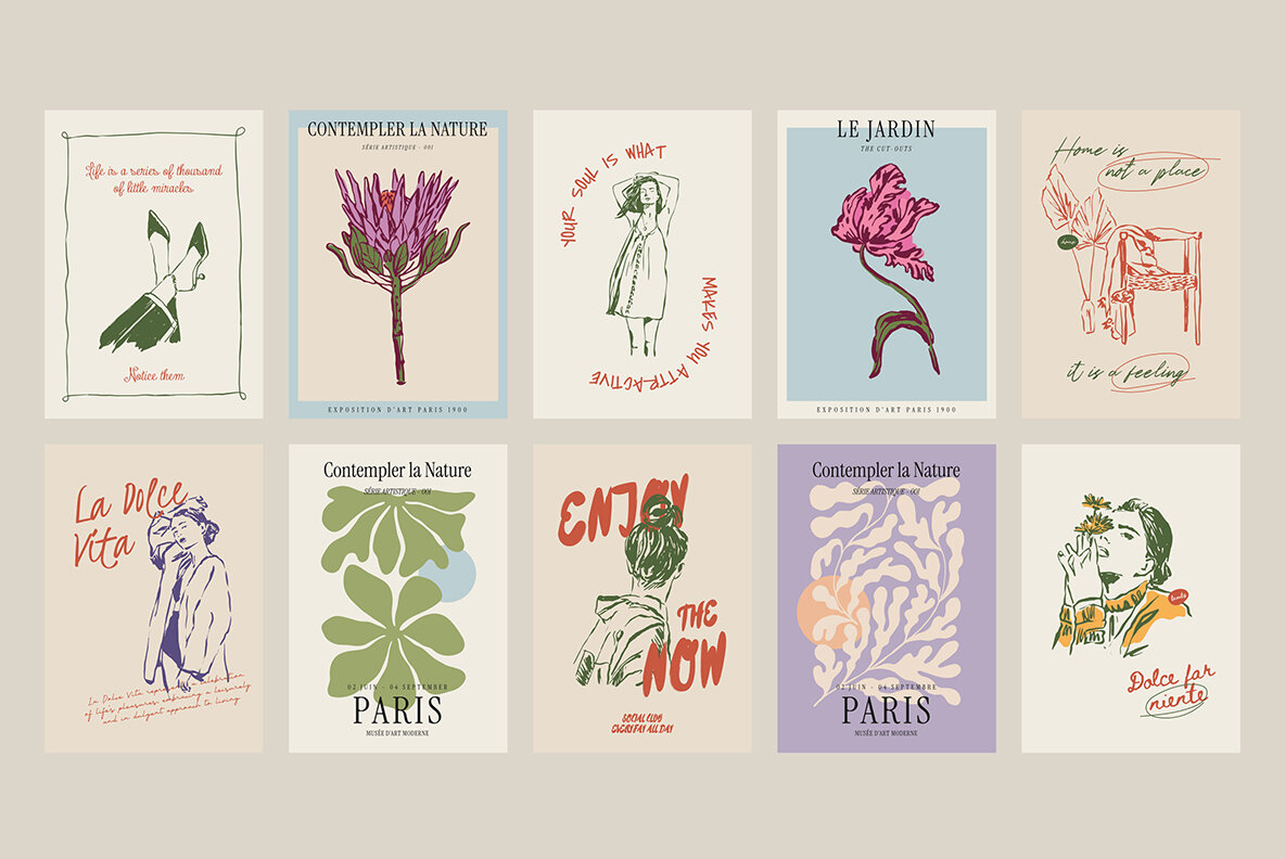 Modern Art Print Posters 7