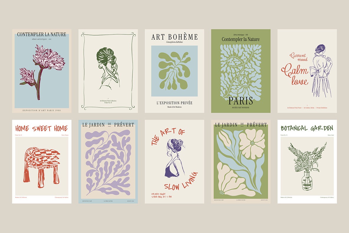 Modern Art Print Posters 10