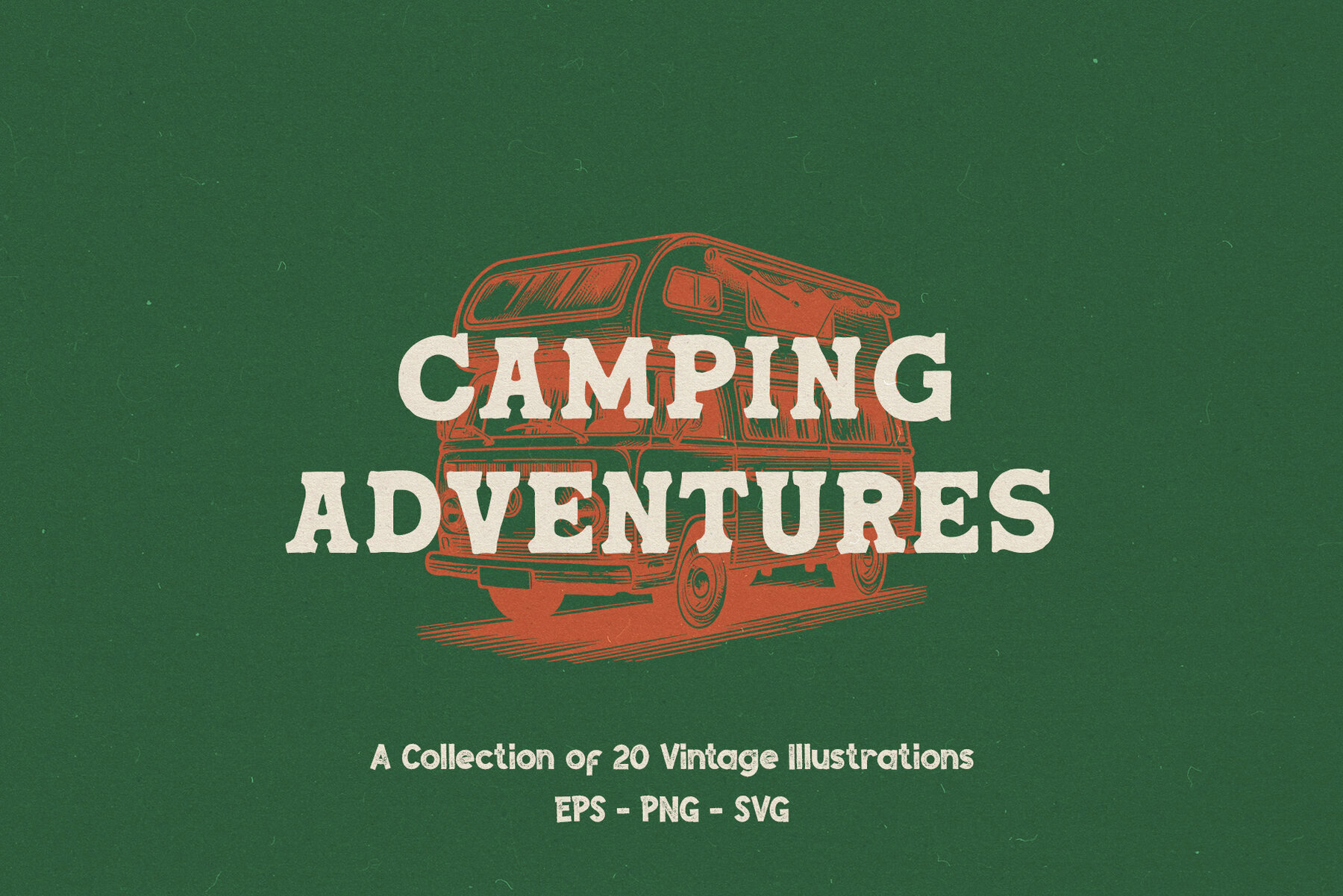 Camping Adventures Illustrations 1