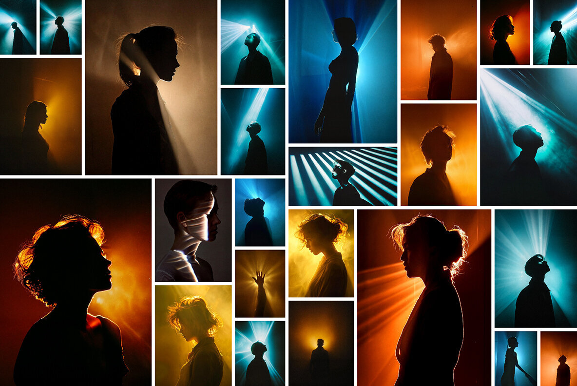 Backlight silhouettes 2