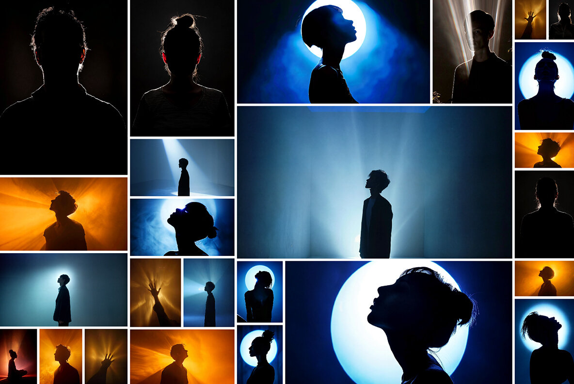 Backlight silhouettes 6