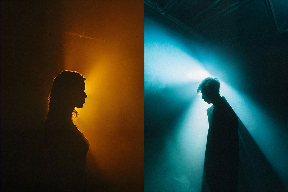 Backlight silhouettes 8