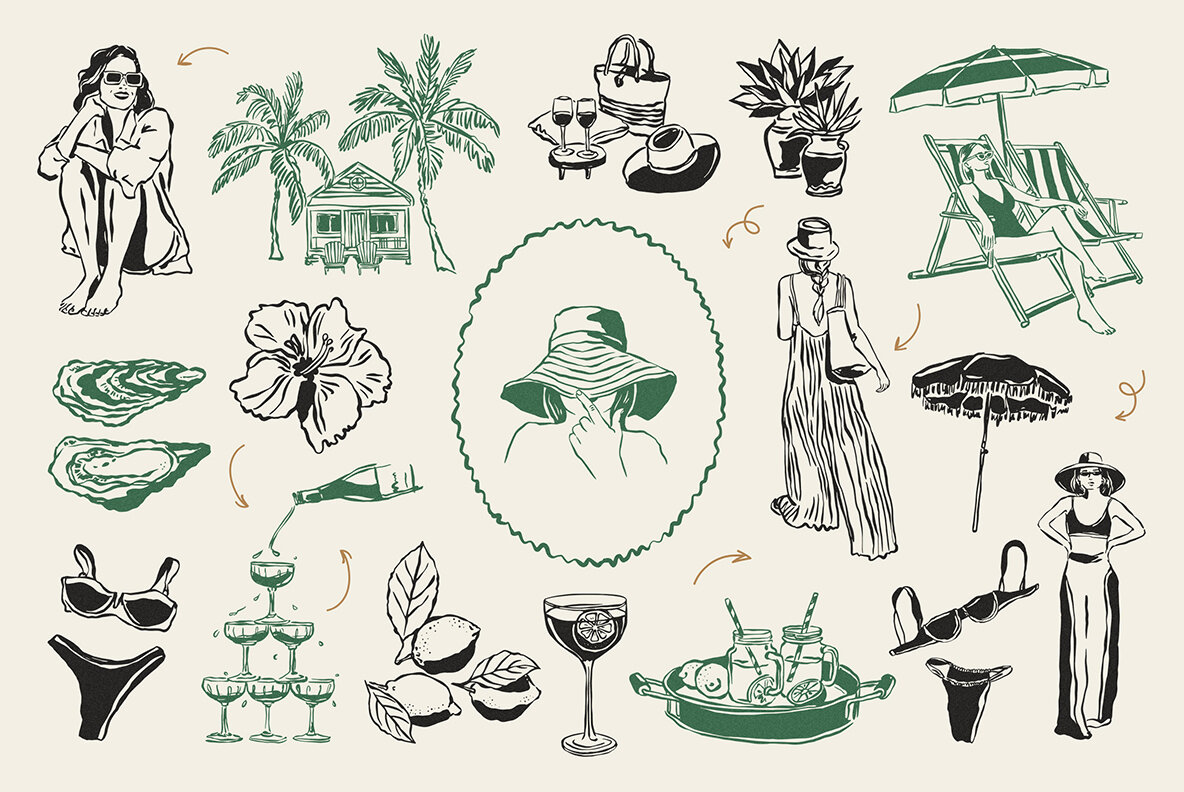 La Dolce Vita Illustrations 5