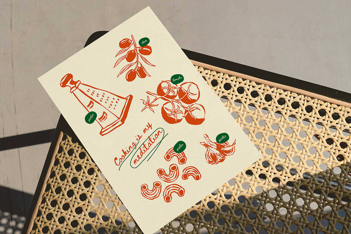 La Dolce Vita Illustrations 10