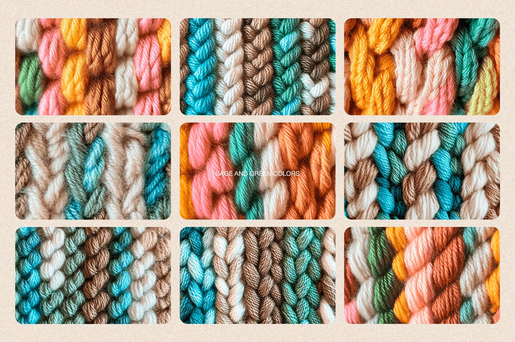 Cosy Autumn   Bold Knitting Backgrounds 7