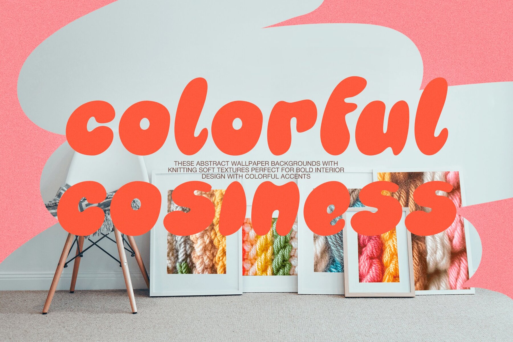 Cosy Autumn   Bold Knitting Backgrounds 9