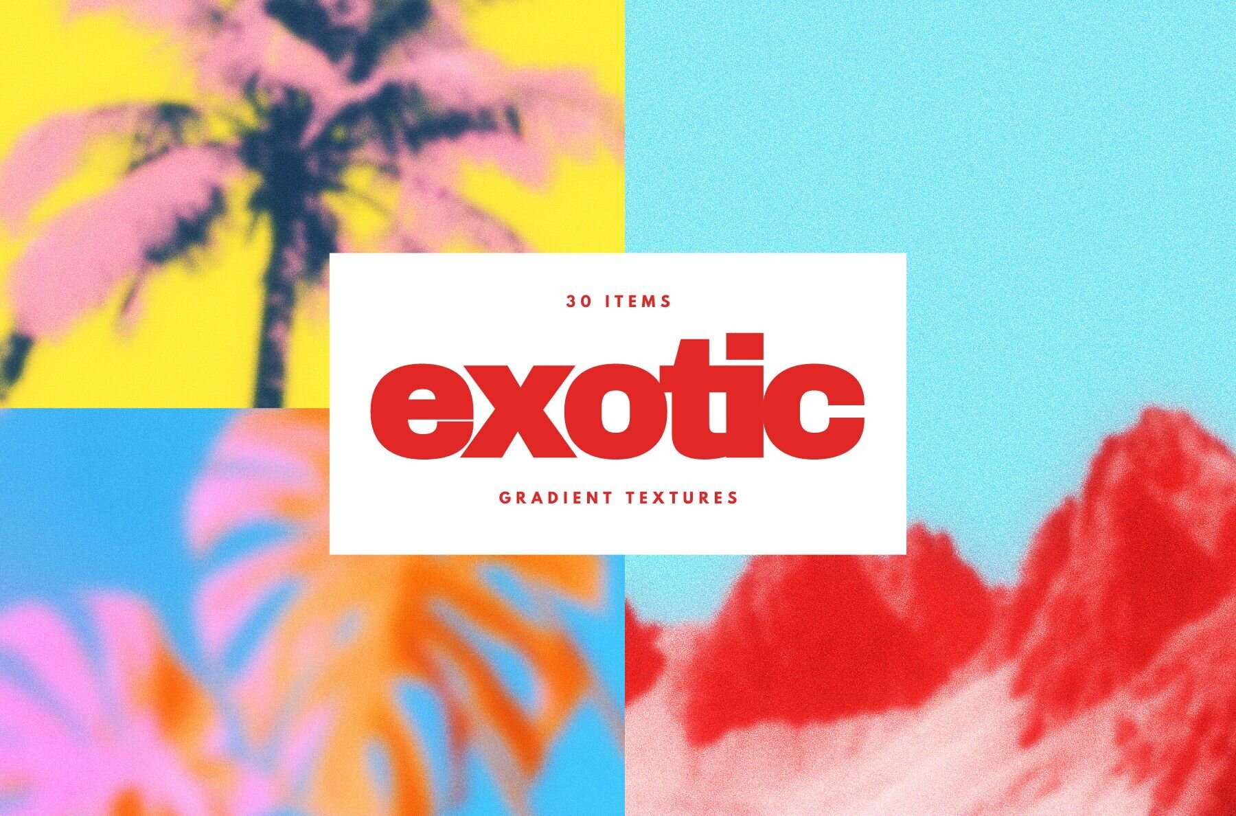 30 Exotic Botanical Gradient Textures 1