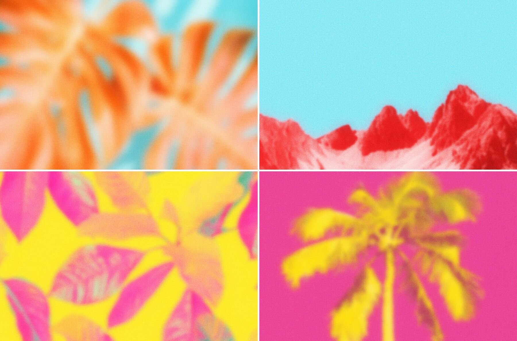 30 Exotic Botanical Gradient Textures 10
