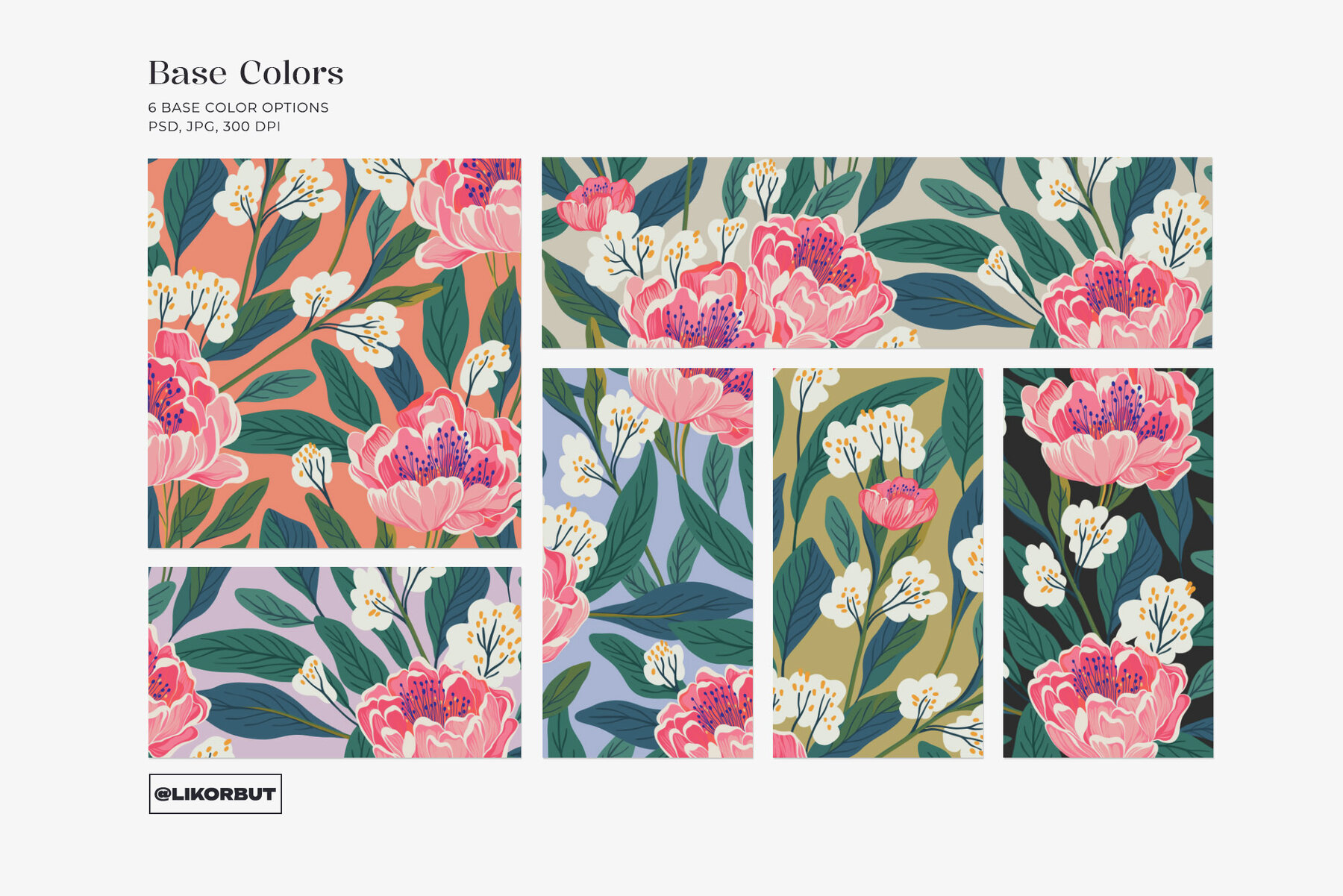 Nook Floral Pattern and Graphics 4