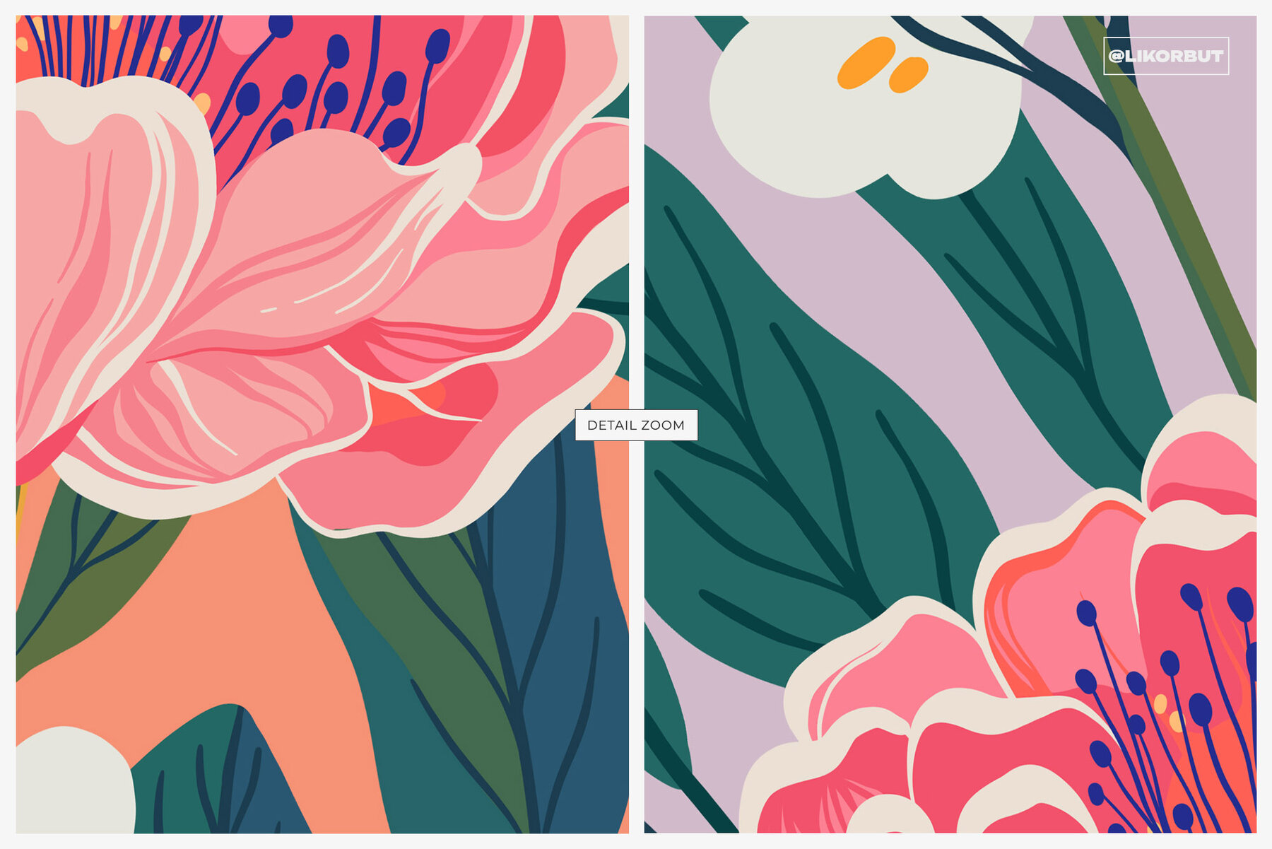 Nook Floral Pattern and Graphics 5