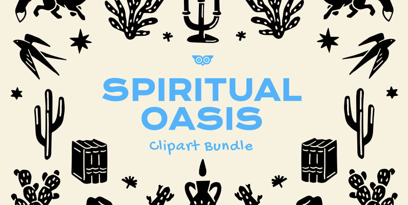 Spiritual Oasis Clipart Bundle