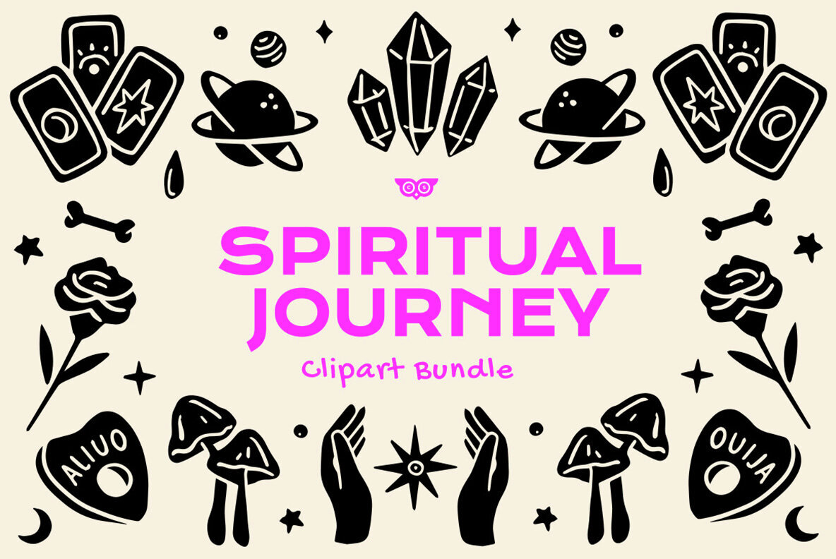 Spiritual Journey Clipart Bundle 1