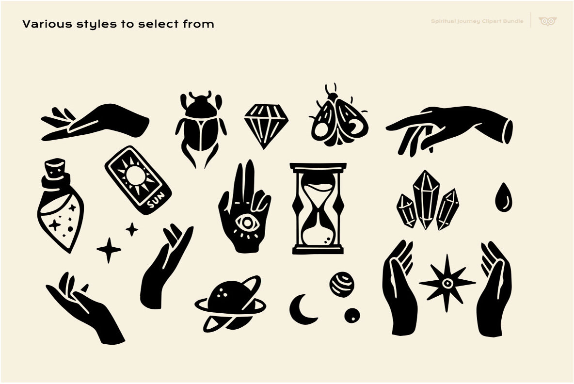 Spiritual Journey Clipart Bundle 10