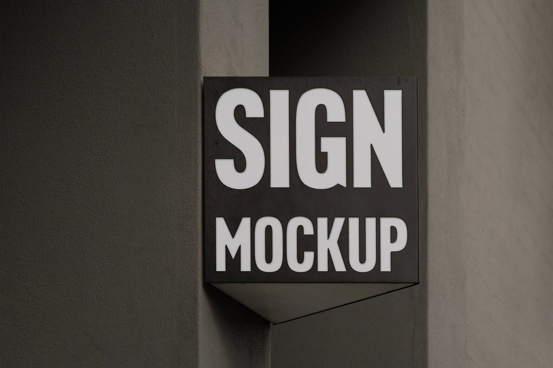 Cut out Sign Mockup S006 001 2