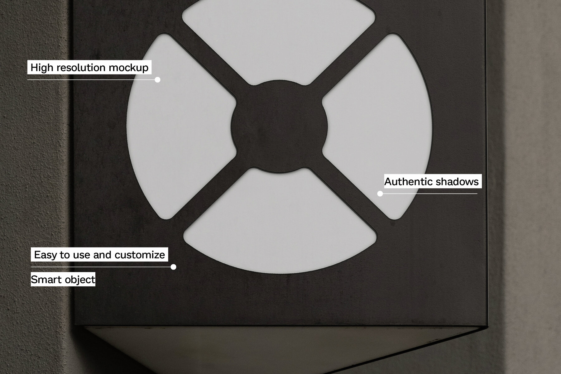 Cut out Sign Mockup S006 001 4