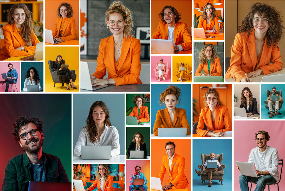 People with laptops 4