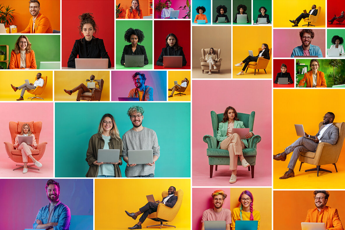 People with laptops 7