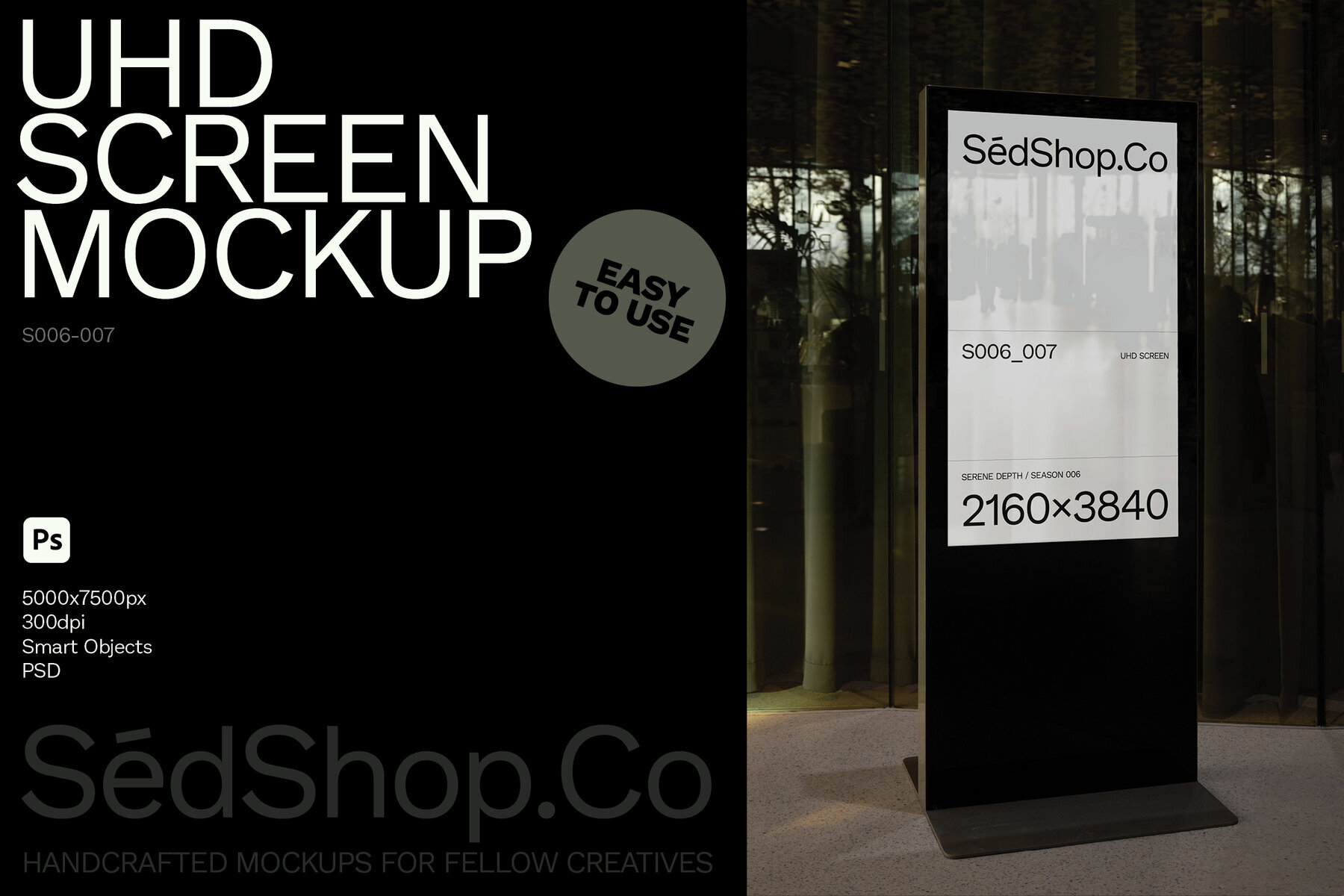 UHD Display Screen Mockup S006 007 1
