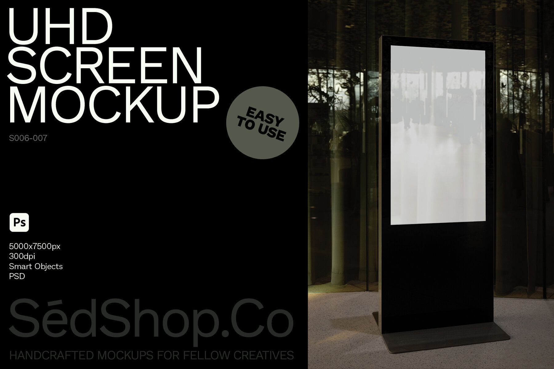UHD Display Screen Mockup S006 007 2