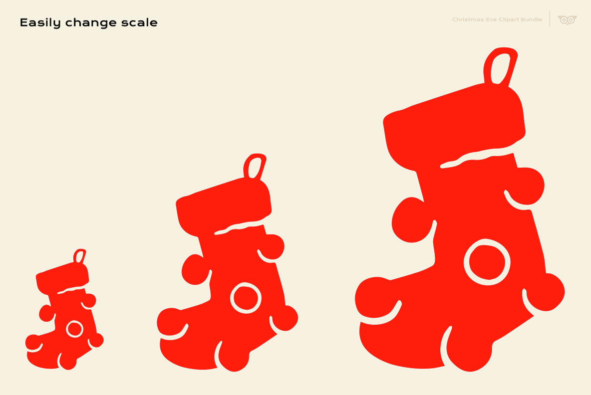 Christmas Eve Clipart Bundle 4