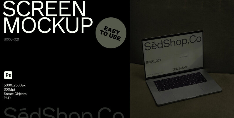 Macbook Pro Mockup S006 021