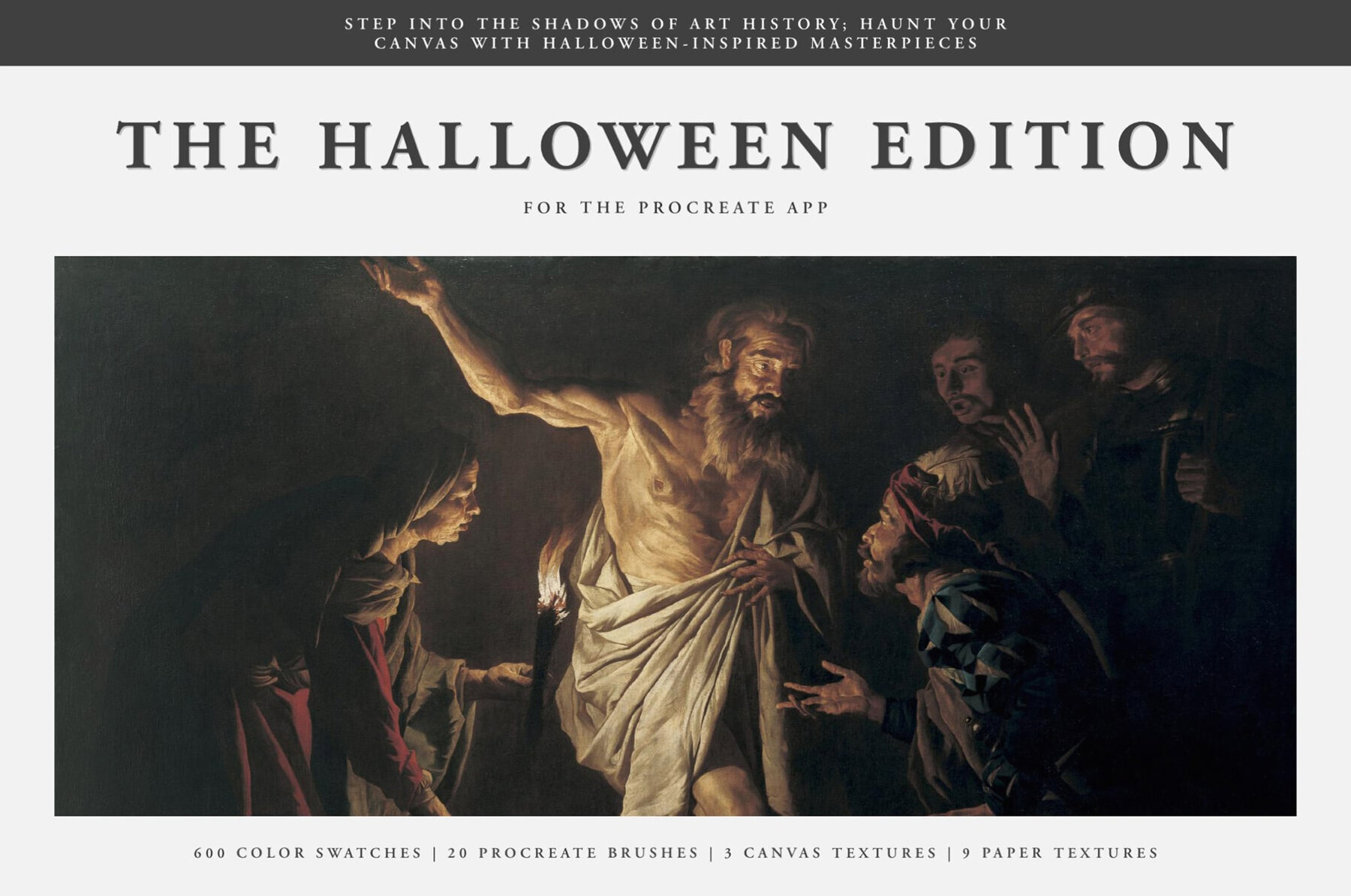 The Halloween 2024   Procreate Kit 1