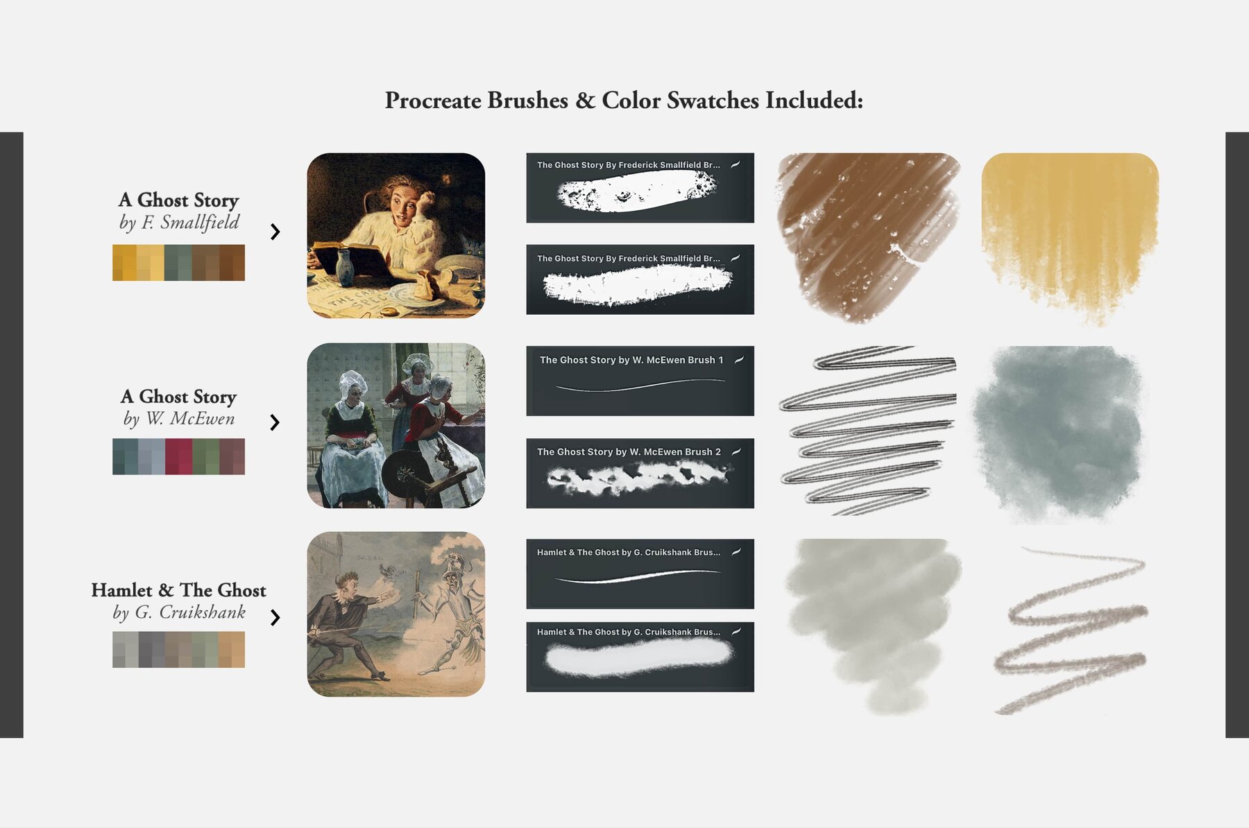 The Halloween 2024   Procreate Kit 6