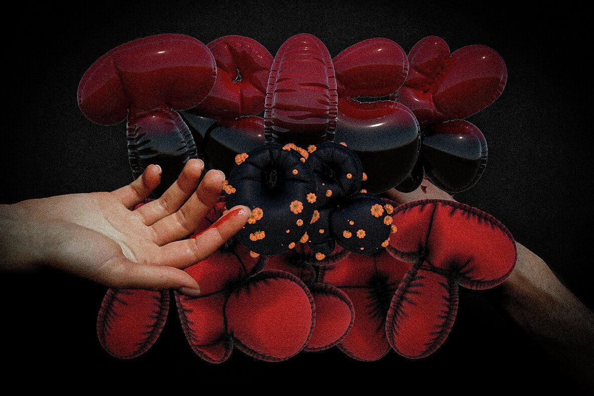 Tricks   Inflated Halloween Letters 3