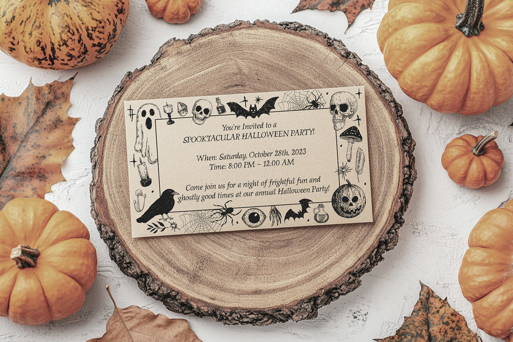 Whimsy Halloween Vector illustration 2