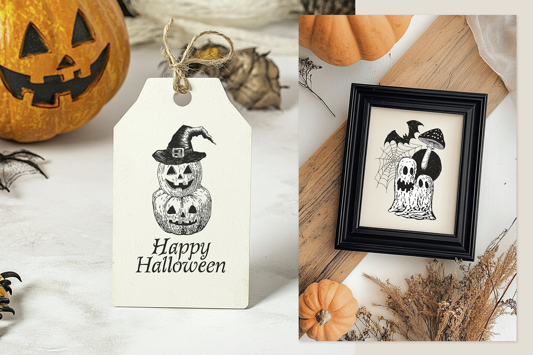 Whimsy Halloween Vector illustration 8