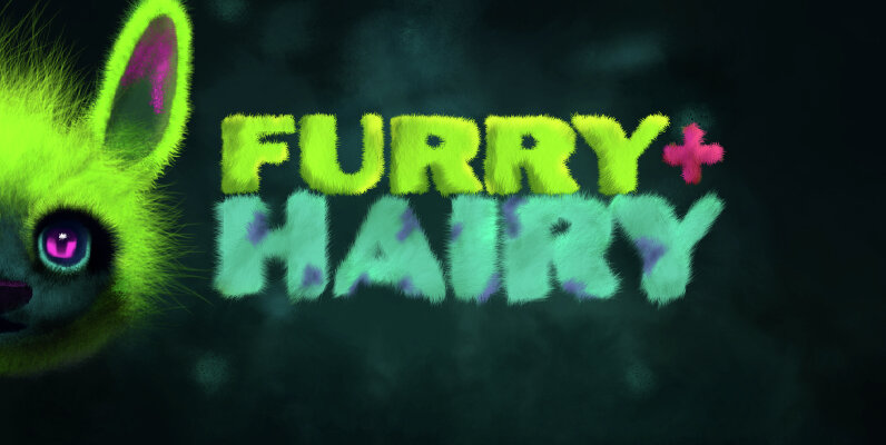 Furry and Hairy Photoshop Brushes