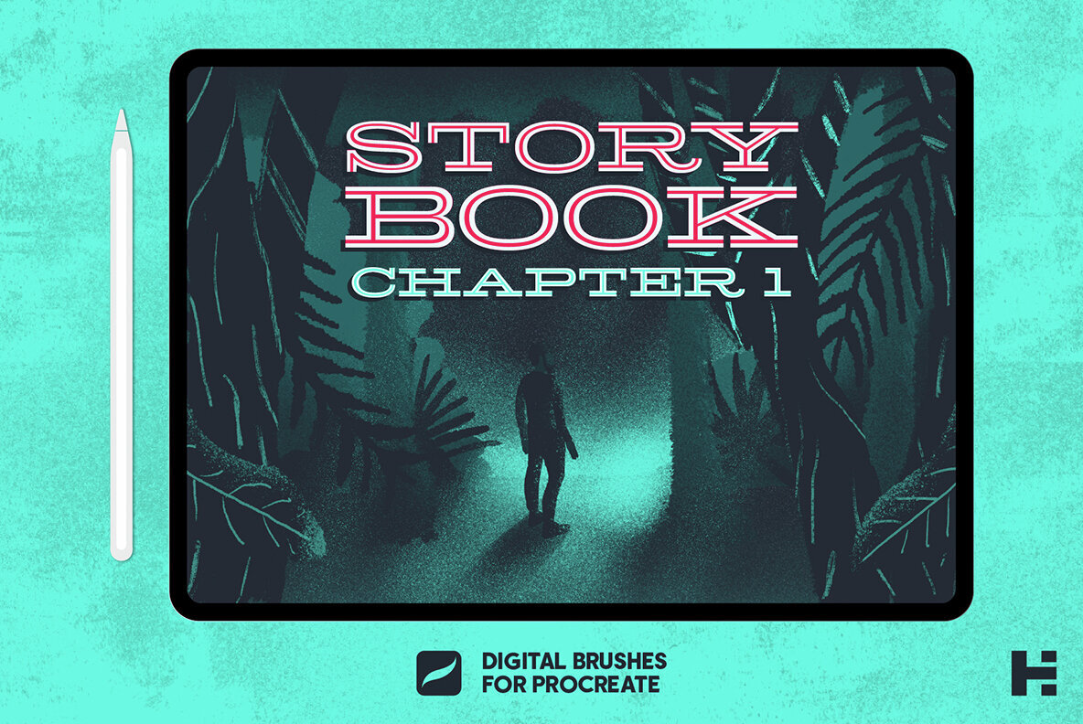 Storybook Chapter 1 Procreate Brushes 1