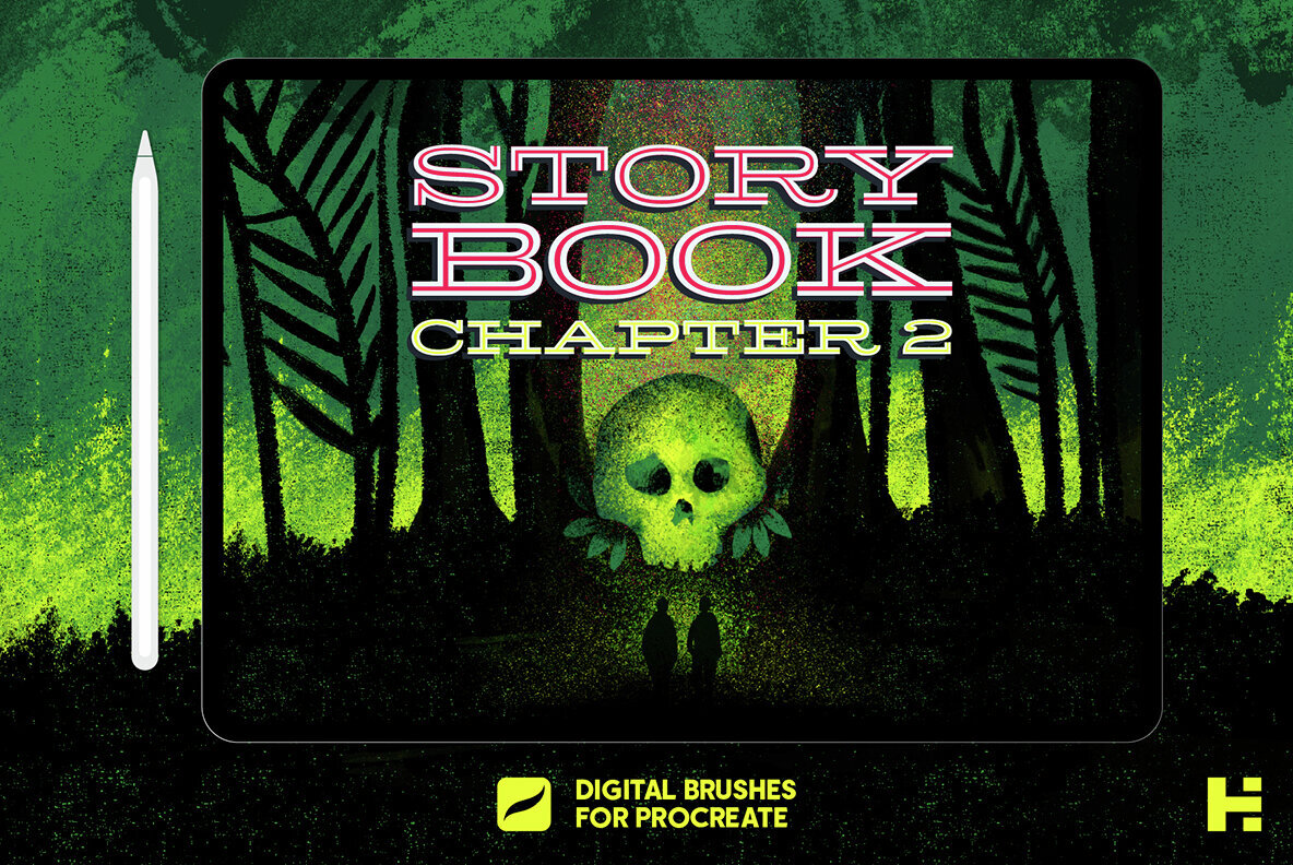 Storybook Chapter 2 Procreate Brushes 1