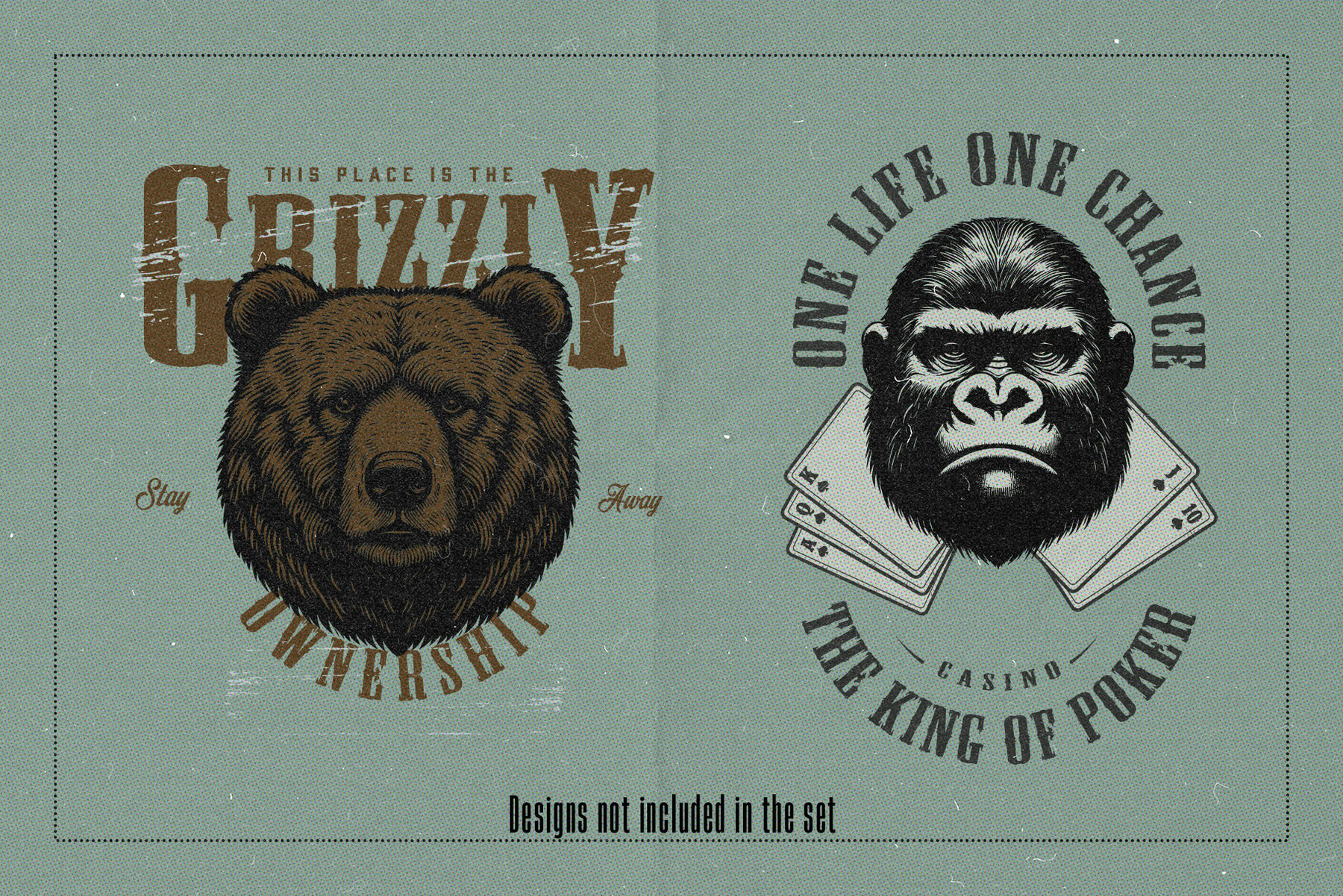 Wild Things   Animal Heads 4