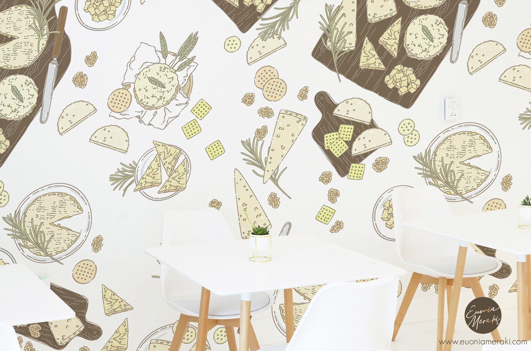 Autumn Picnic Seamless Pattern Set 3