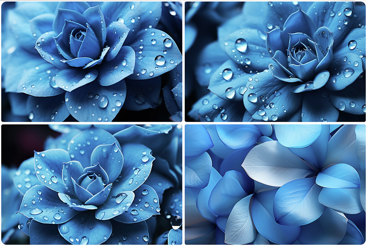 80 Color Flowers Texture Backgrounds 6