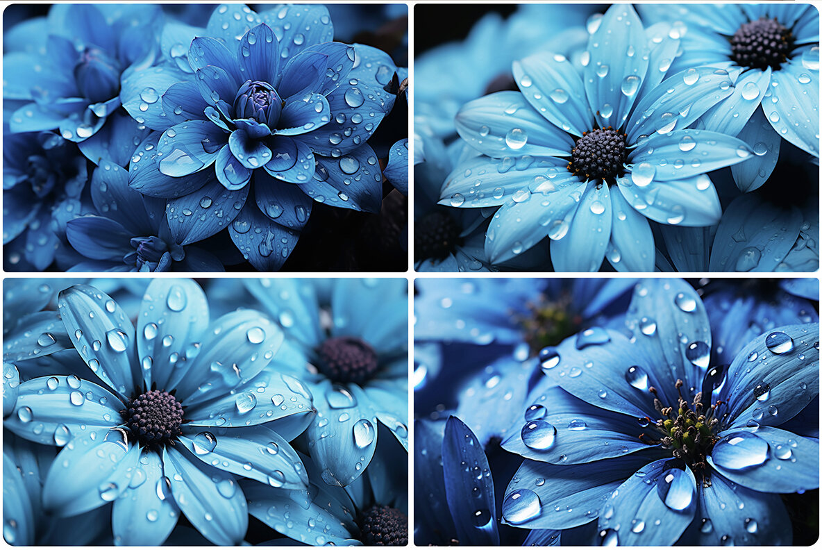 80 Color Flowers Texture Backgrounds 8